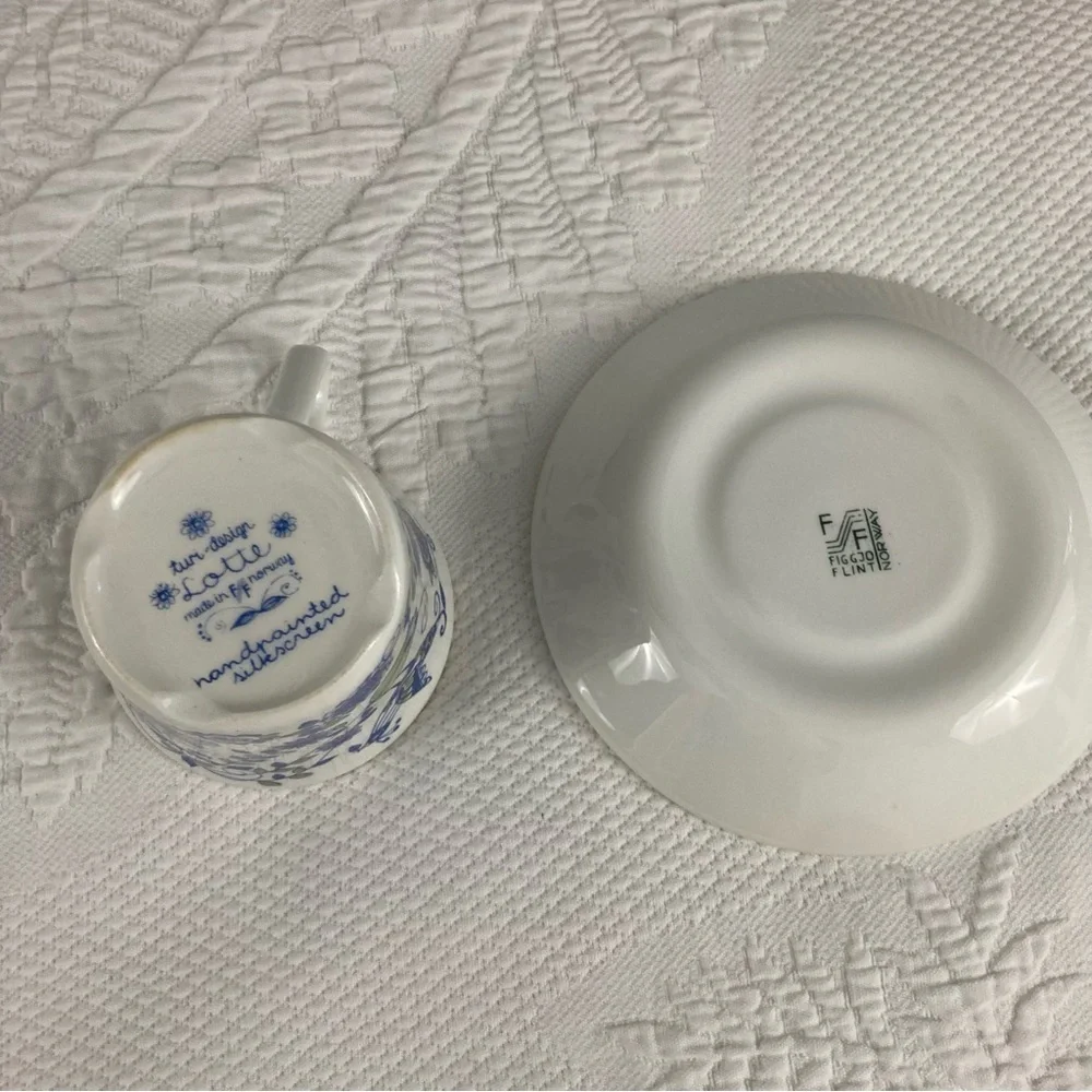 Vintage teacup mark or